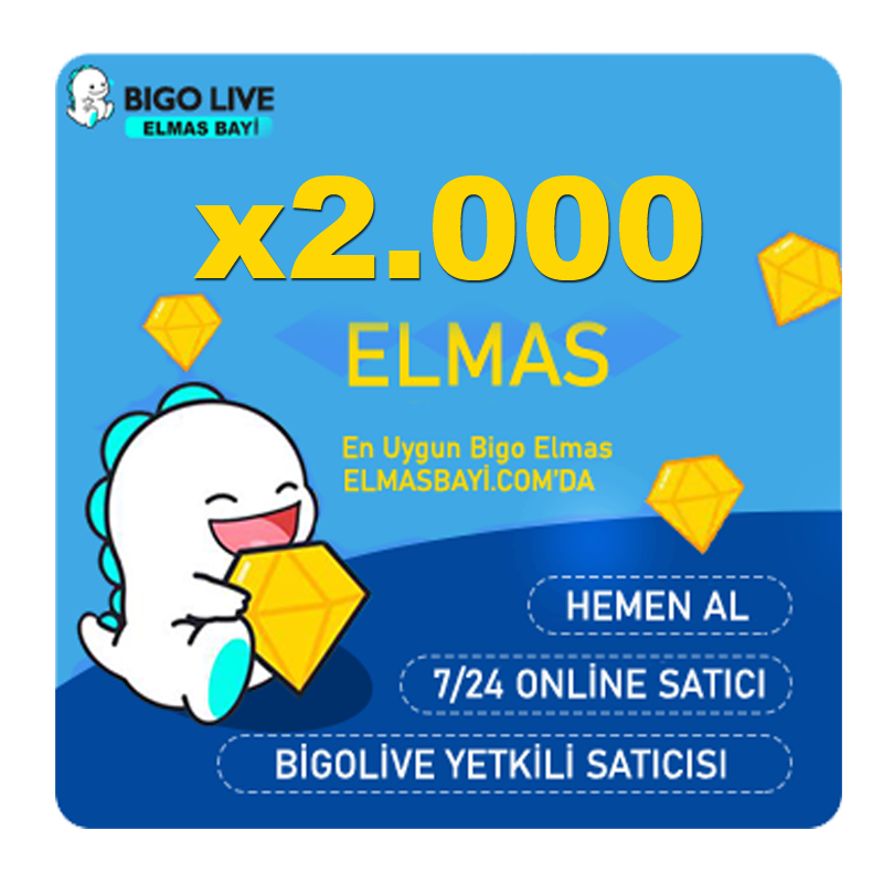 BİGO LİVE 2.000 ELMAS